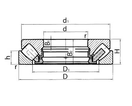 Підшипник 9039436 (29436) BEL розміри 180*360*109, фото 2