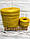 Шпагат джутовий/мотузка для декору і упаковки, колір жовтий, фото 3