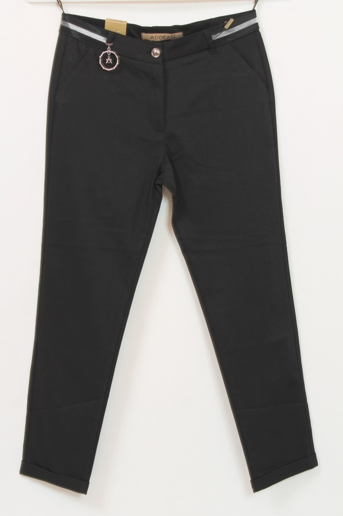 Турецькі жіночі чорні брюки, розміри 48-54