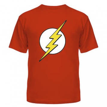 Яскрава літня футболка малюнок Шелдона Купера