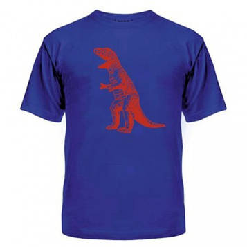 Футболка з динозавром