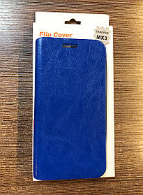 Чохол-книжка на телефон Meizu MX3 синього кольору