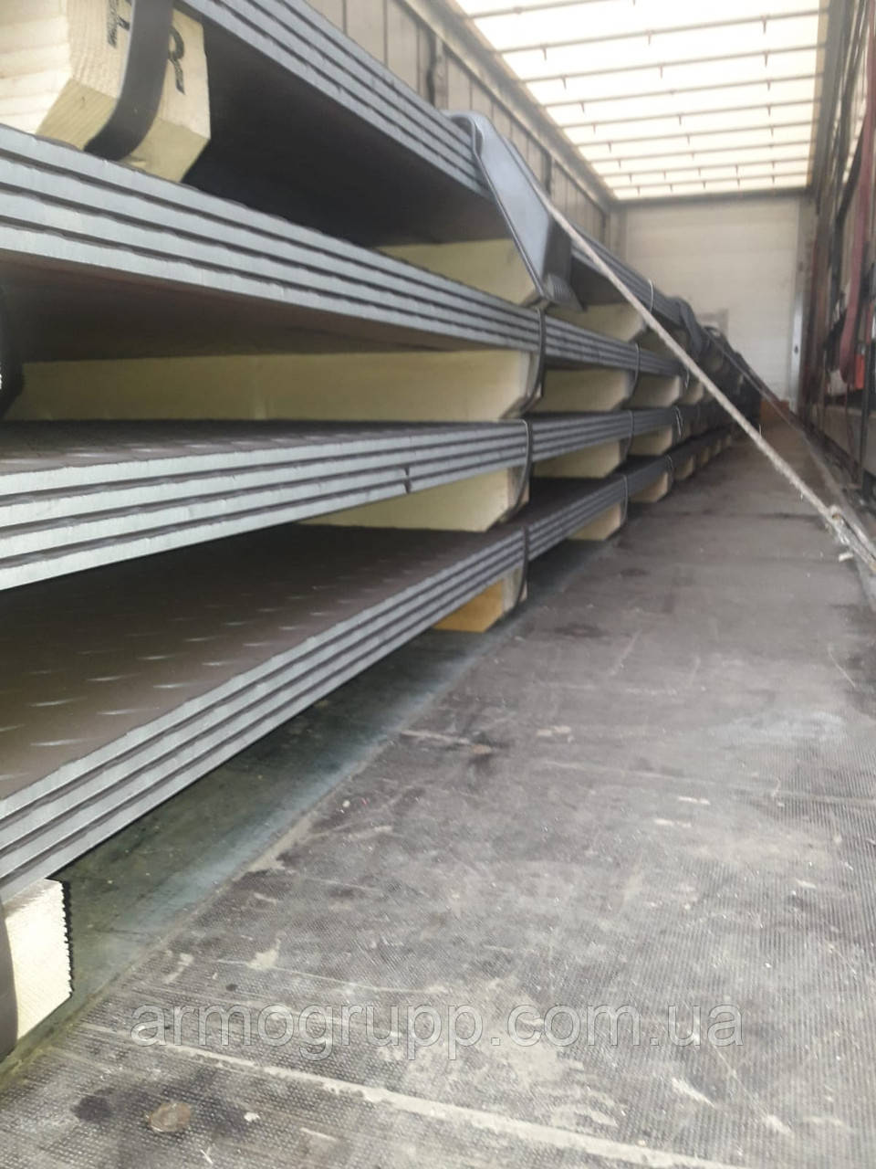 Аркуш рифлений сочевиця 10-12 мм S235JR, фото 1