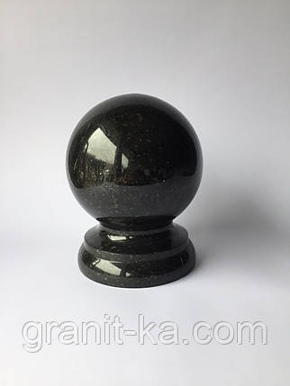 Куля з граніту D100mm чорний, фото 1