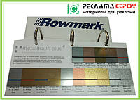 Двухслойный пластик Rowmark MetalGraph, золото-черный лист 610х1245 мм, толщина 1,6мм