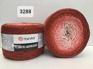 Yarnart Flowers Moonligth (Фловерс Мунлайт) 53% - бавовна, 43% - поліакріл, 4% - люкерм 3288