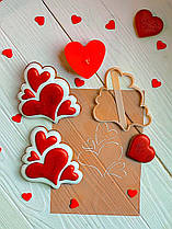 3D-формочки-вирубки для пряників "Сердечко 23"