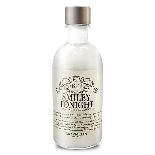 Поживний тонер для обличчя з муцином равлика Graymelin Smiley Tonight Snail Toner 130 мл (8809071361407), фото 1