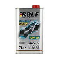 Масло ДВС 10W-40 ROLF диз, Dynamic Diesel CI-4/SL, 1л, п/синт