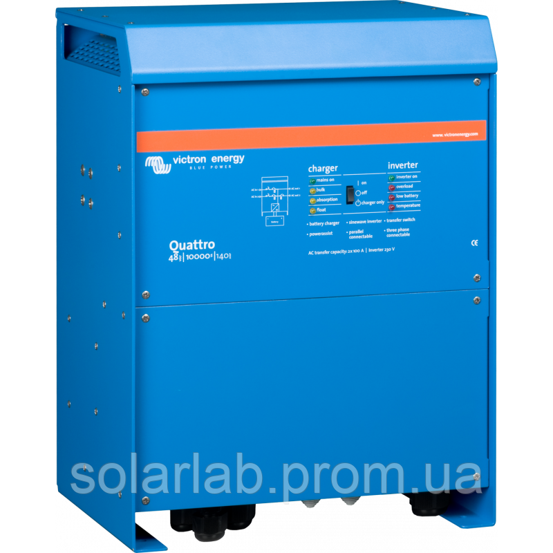 Инвертор Victron Energy Quattro 48/10000/140-100/100