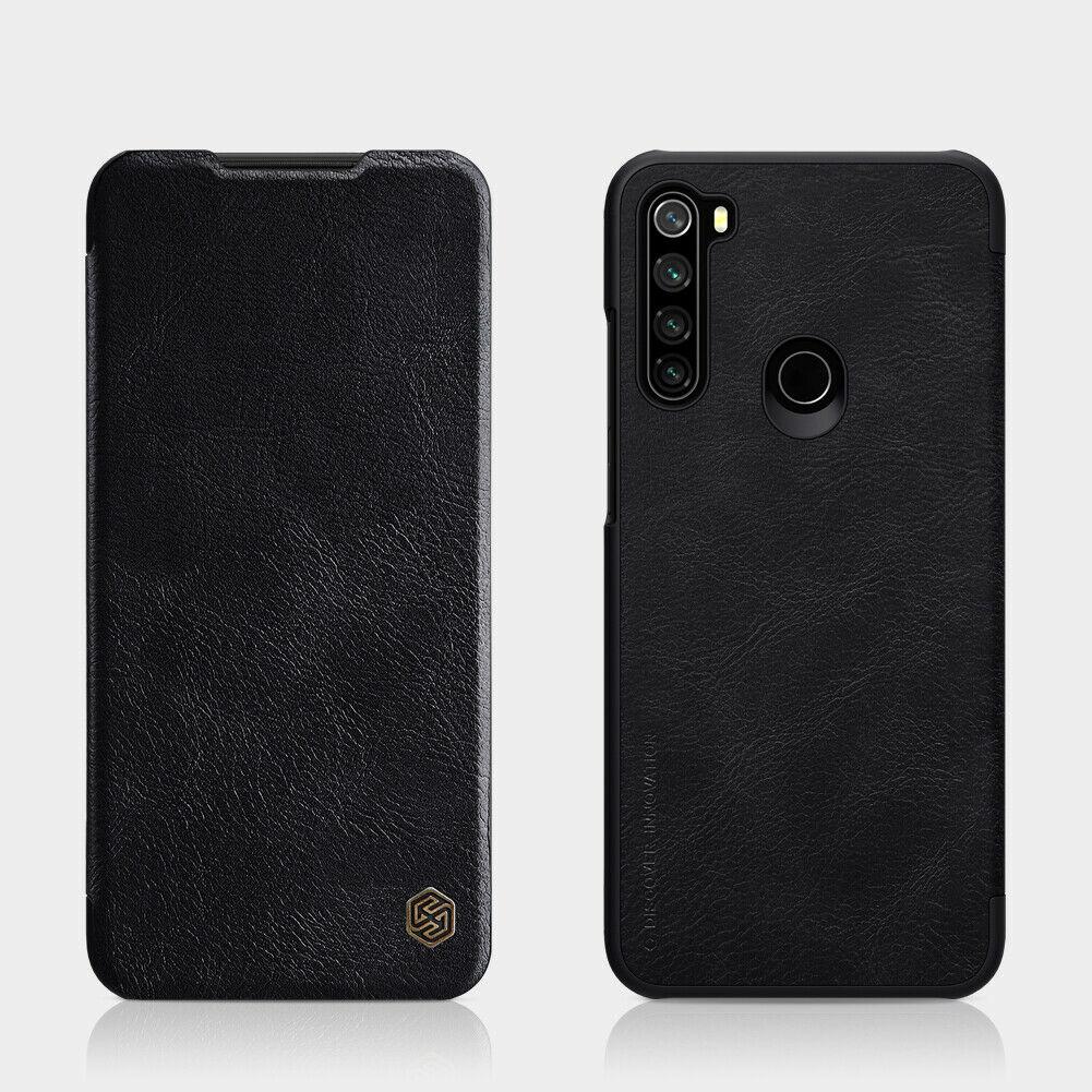 Nillkin Xiaomi Redmi Note 8T Qin leather Black case Чохол Книжка