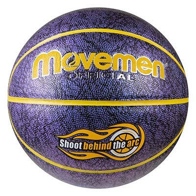 М'яч баскетбольний №7 Movemen PU MNG7-PU/50-1, фото 2