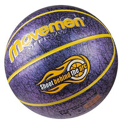 М'яч баскетбольний №7 Movemen PU MNG7-PU/50-1, фото 2