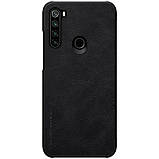 Nillkin Xiaomi Redmi Note 8T Qin leather Black case Чохол Книжка, фото 3