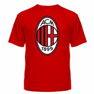 Футболка Milan червона