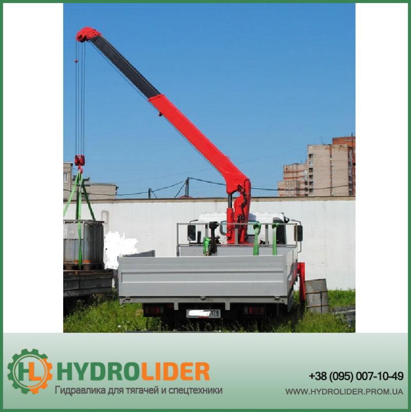 Судновий кран-маніпулятор вантажопідйомність 3,3 т Micron Hydraulic, фото 1