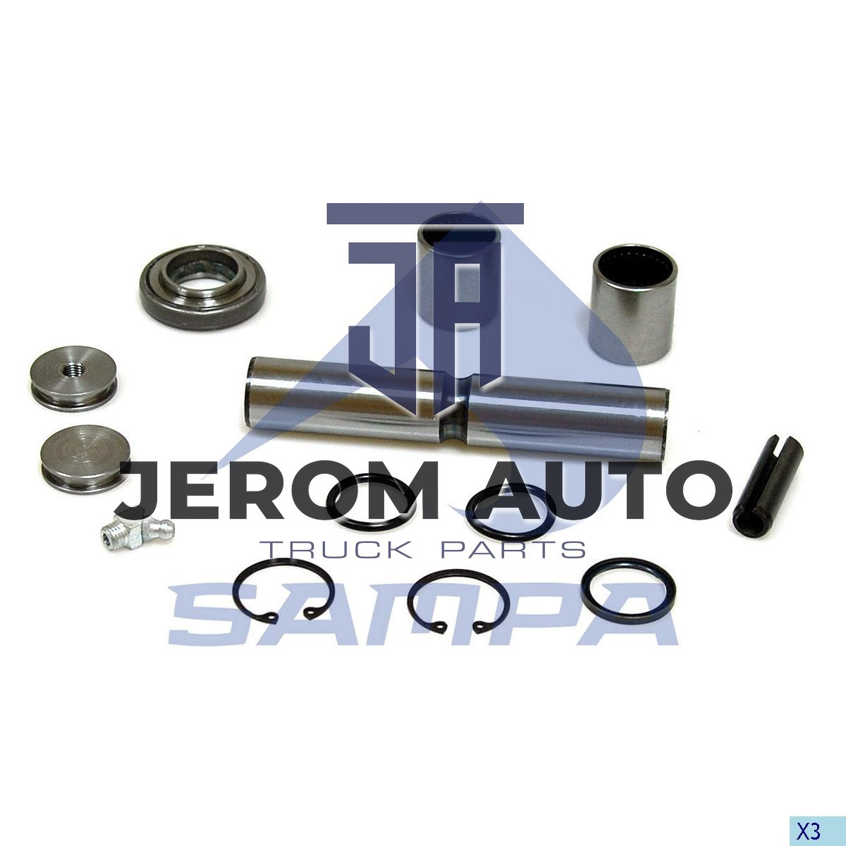 Ремкомплект шкворня Mercedes (23х131,5) \6013300319 \ 010.639