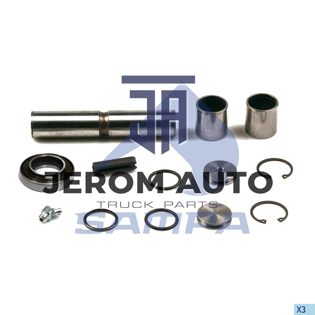 Ремкомплект шкворня Mercedes (26х136) \6113300319 \ 010.652