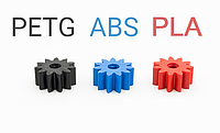 У чому різниця між PLA, ABS і PETg?