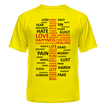 Футболка Контраст у словах