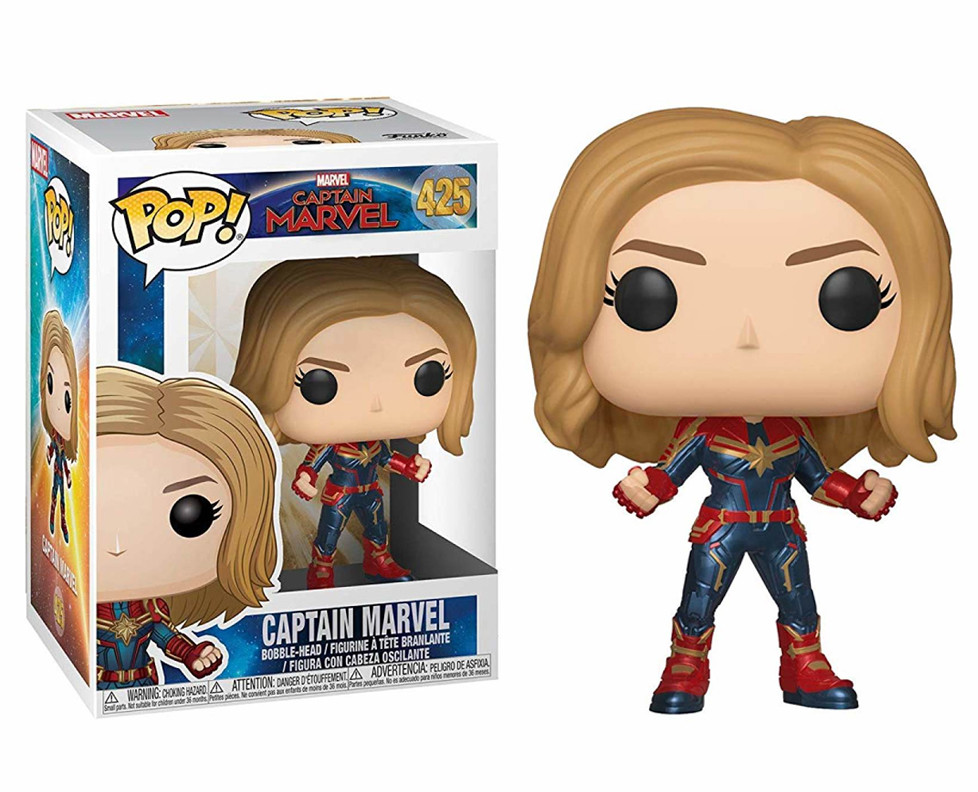 Фігурка Funko Pop Фанко Поп Марвел Капітан Марвел Marvel Captain Marvel 10 см M CM 425