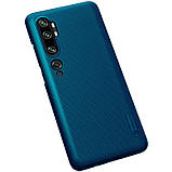 Nillkin Xiaomi Mi CC9 Pro/ Note 10/ Note 10 Pro Frosted Blue Shield Чохол Накладка Бампер, фото 6
