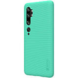 Nillkin Xiaomi Mi CC9 Pro/ Note 10/ Note 10 Pro Frosted Shield Mint Чохол Накладка Бампер, фото 5