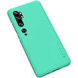 Nillkin Xiaomi Mi CC9 Pro/ Note 10/ Note 10 Pro Frosted Shield Mint Чохол Накладка Бампер, фото 7