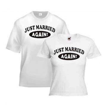 Футболка Just Married AGAIN
