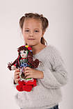 М'яка лялька Українка тип шарнірна дівчинка., фото 9