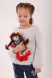 М'яка лялька Українка тип шарнірна дівчинка., фото 8