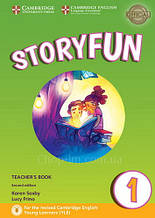Storyfun Second Edition 1 (Starters) teacher's Book with Downloadable Audio / Книга для вчителя