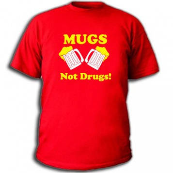 Футболки з приколами Mugs. Not drugs