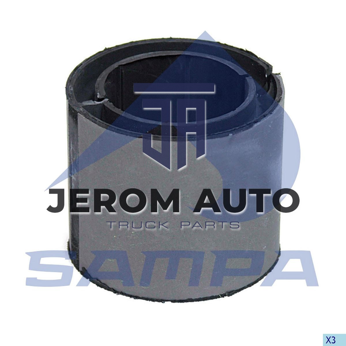 Сайлентблок 55x83x70 стабілізатора MAN F,L,M2000,TGA,TGL \81437220040 \ 020.039, фото 1