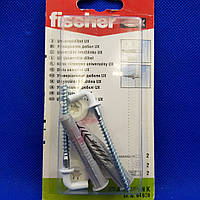 Fischer UX 8 x 50 WH N K - Універсальний дюбель з гаком прямим, білий, 2 шт. 94628