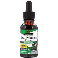 Экстракт серенои Nature's Answer "Saw Palmetto Extract" без спирта, 1200 мг (30 мл)