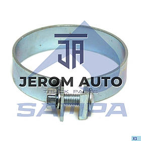 Хомут глушника (d114,5 мм) MAN \81974200152 \ 020.344