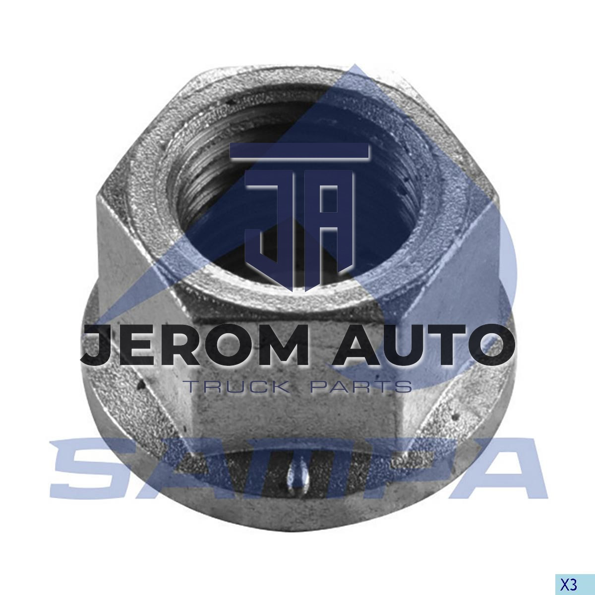 Гайка М20х2х20 SW27 колеса TRILEX, BPW, DAF, MAN, Mercedes, SCANIA, VOLVO \06112220416 \ 020.454