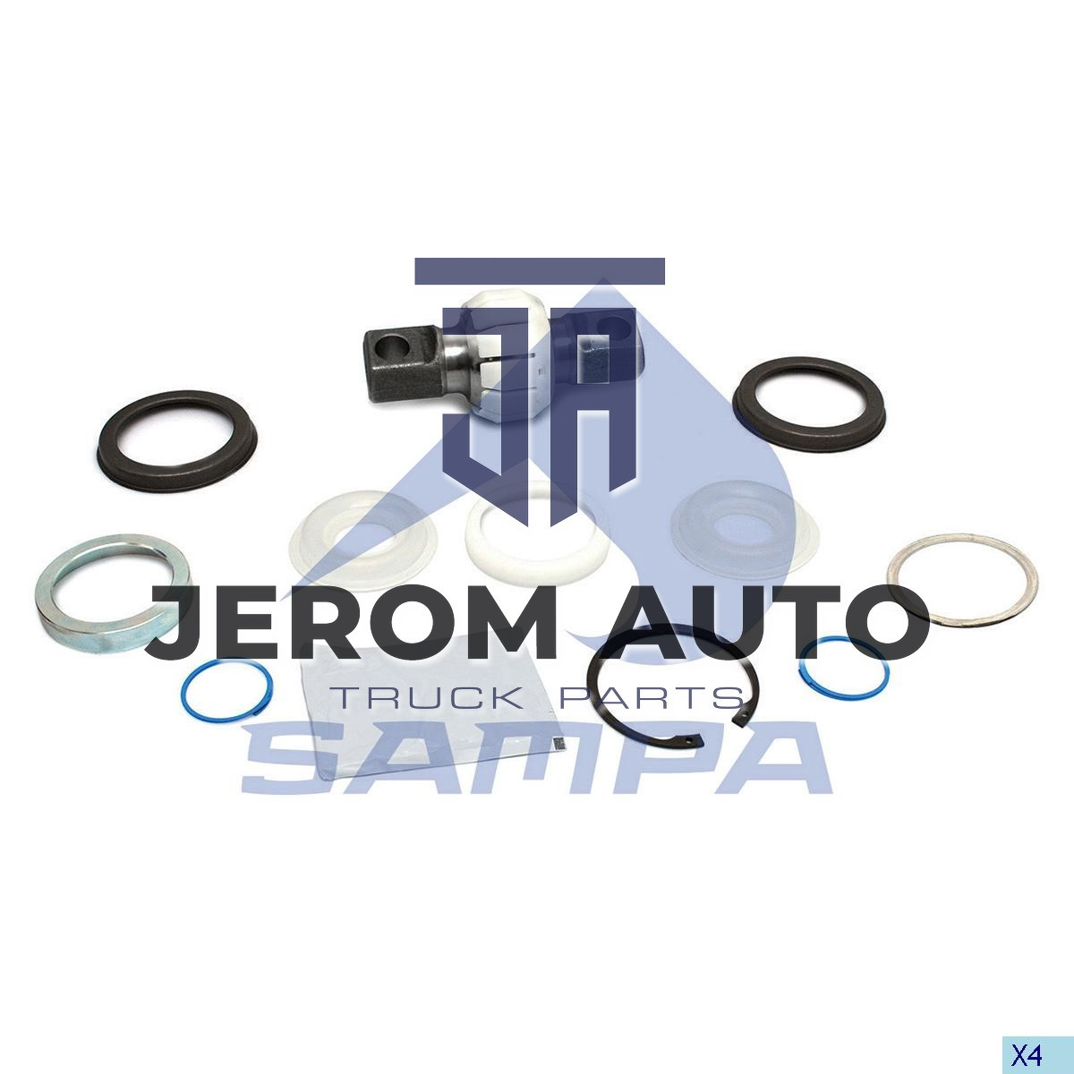 Ремкомплект тяги променевої MAN F90,F2000, VOLVO F10,F12,F16 (d90xd23/152) \273375 \ 020.504