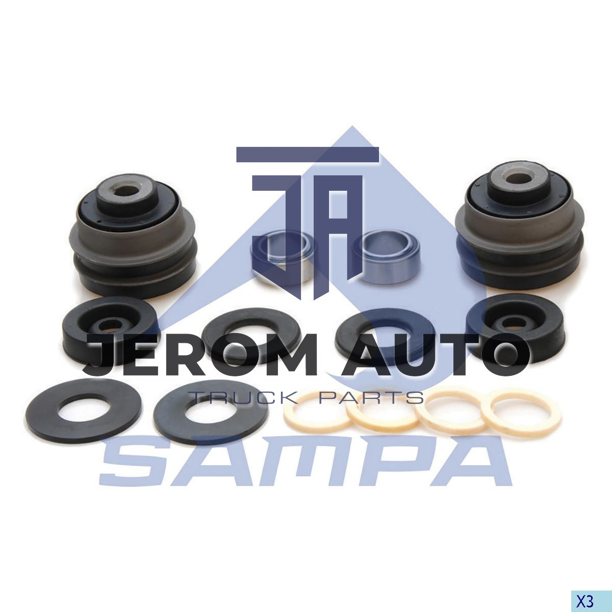 Ремкомплект кабіни MAN (d16,5xd70,5x68) \81962100407S1 \ 020.513, фото 1