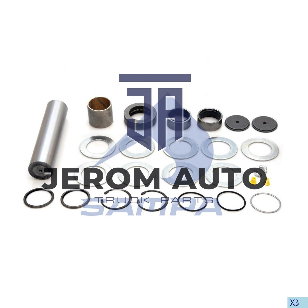 Ремкомплект шкворня MAN F,M90,F,L,M2000 на сторону (d49,5xd50x223) \81442056013 \ 020.518
