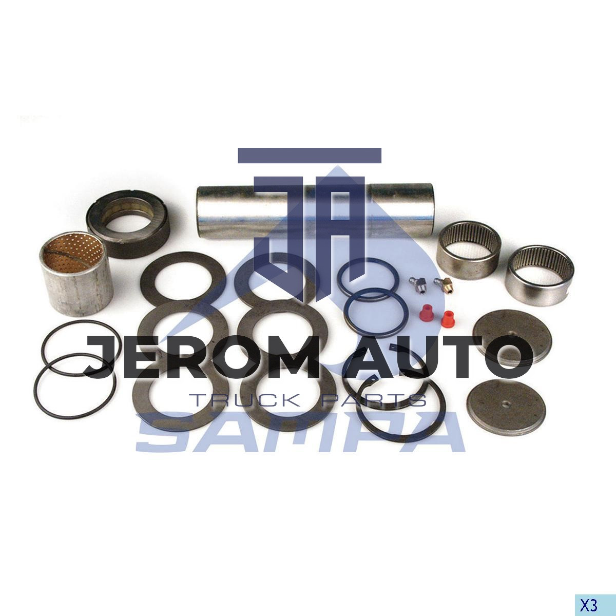 Ремкомплект шкворня MAN F,L,M2000 на сторону (d50/d51x223) \81442056023 \ 020.533