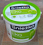 Фарба акрилова гіпоалергенна для стін і стель EKO Sniezka (1,4 кг), фото 2