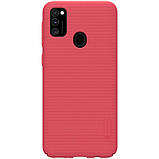 Nillkin Samsung Galaxy M30s Frosted Shield Red Чохол Накладка Бампер, фото 3