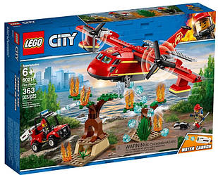 Конструктор LEGO 60217 City Пожежний літак 363 деталі (Пожарный самолёт 60217)