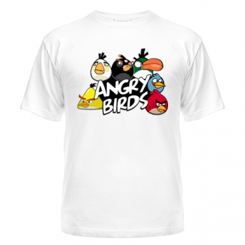 Футболка Команда angry birds