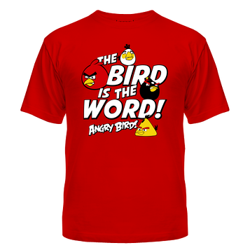 Футболка The bird is the word
