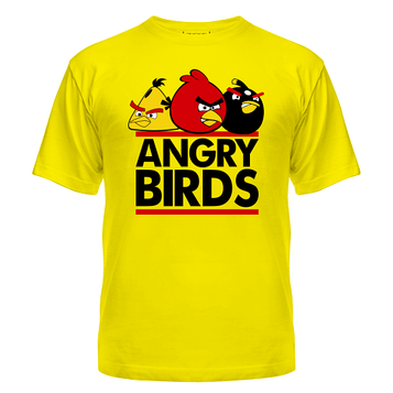 Футболка Angry birds тріо
