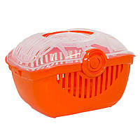 Переноска Moderna Top Runner для тварин, пластикова 39х29х25 см помаранчева