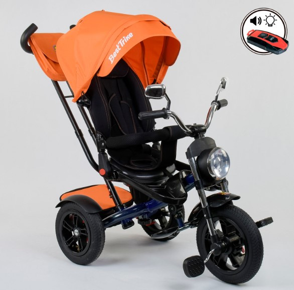 Велосипед Best Trike 4490 — 2903 поворотне сидіння, складане кермо, російське озвучування, пульт